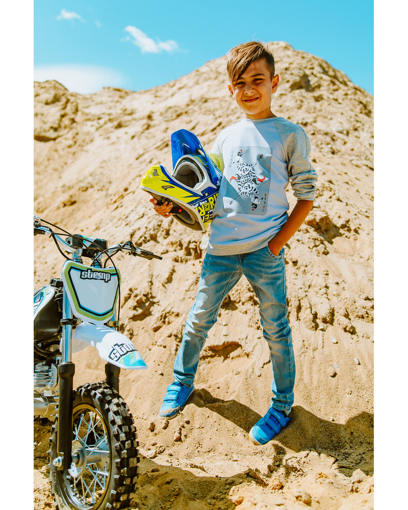 JOKKER KIDS SWEATSHIRT GREY