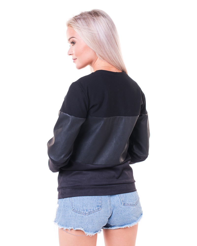 TRIO BLOCKS SWEATSHIRT BLACK