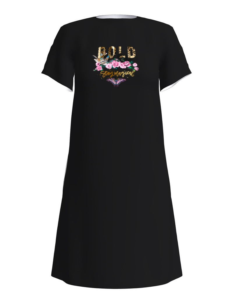 BOLD GIRL Dress A Black