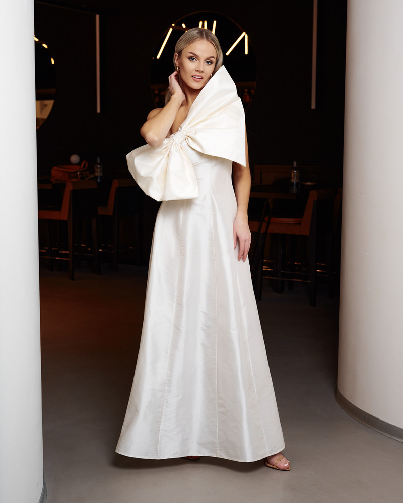 GLAMORAMA MAXI DRESS WHITE