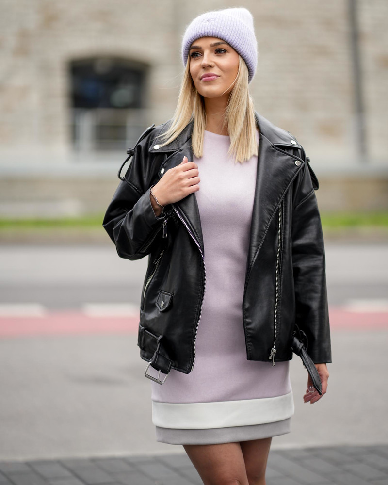 LAYERCAKE MINI DRESS LILAC