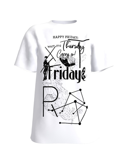 HAPPY FRIDAY! MENS T SHIRT