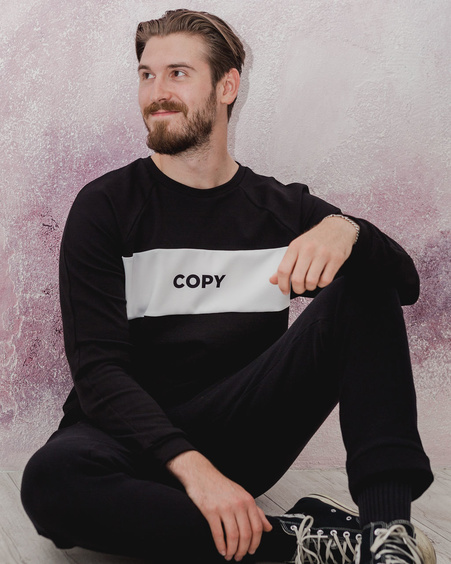 COPY SWEATSHIRT BLACK