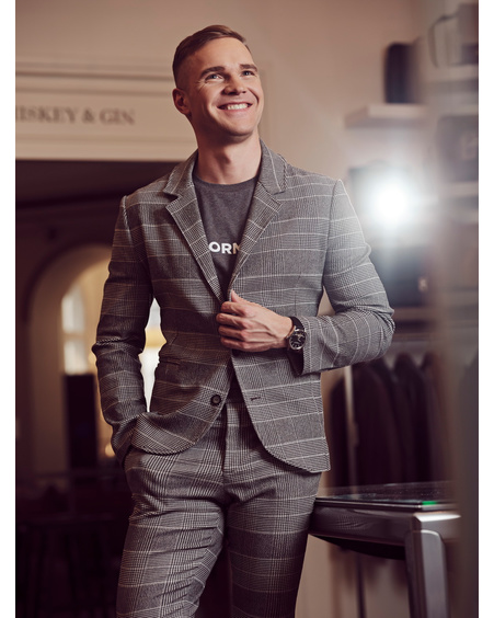 GREY SQUARED JACKET