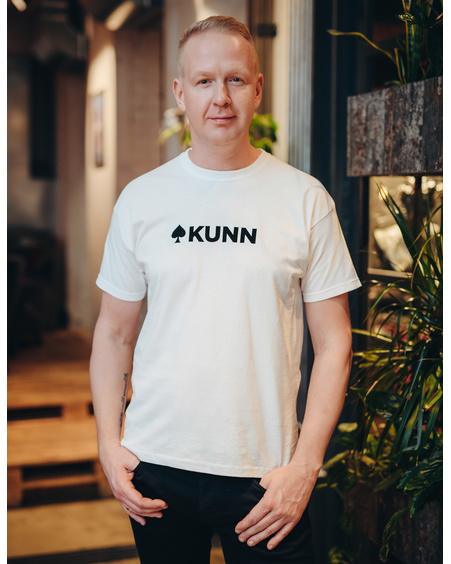 KUNN UNISEX T-SHIRT WHITE