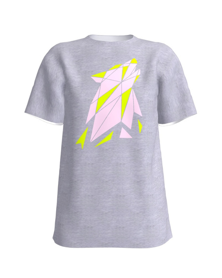 WOLF SLIM T-SHIRT LIGHT GREY