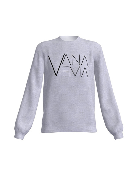 VANAEMA SWEATSHIRT LIGHT GREY