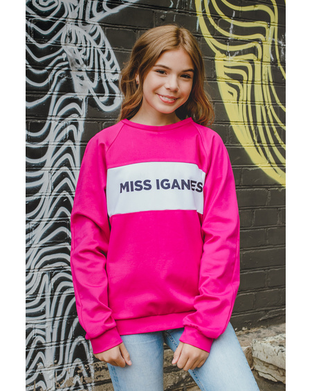 MISS IGANES KIDS SWEATSHIRT FUCHSIA