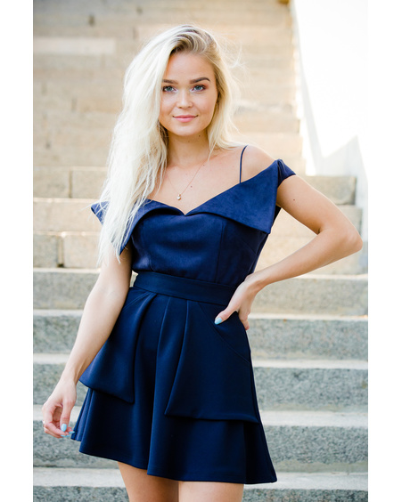 COURTIER TOP BLUE