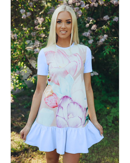 HOLIDAY AKINDE DRESS LIGHT BLUE