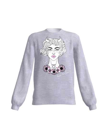 TAURUS SWEATSHIRT LIGHT GREY