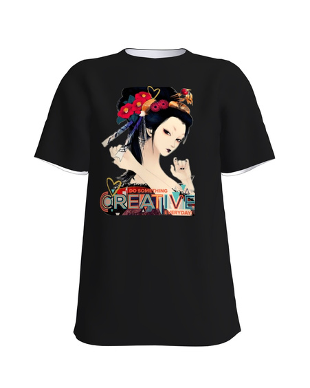 Creative T-Shirt H UNISEX black