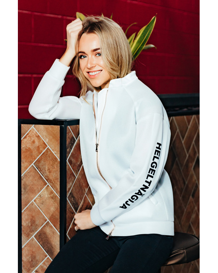 HELGELTNÄGIJA BOMBER WHITE
