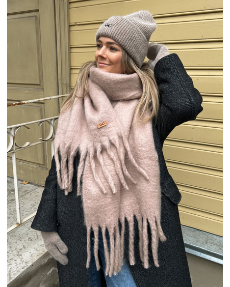 TD BOW WOOL SCARF