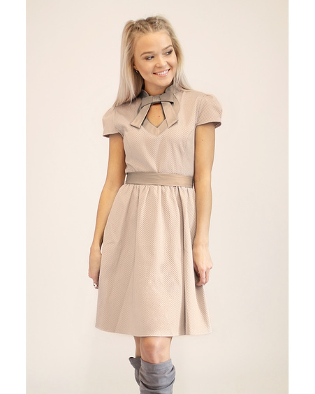 DOLLABLE DRESS BEIGE