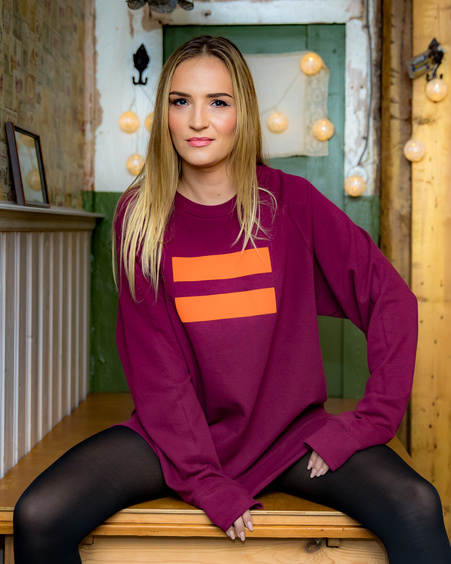 ORANGE VÕRDSUS SWEATSHIRT PURPLE