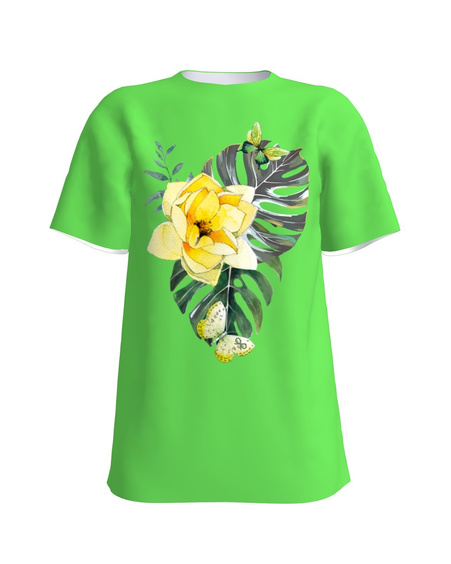 SUMMER GARDEN UNISEX T-SHIRT GREEN