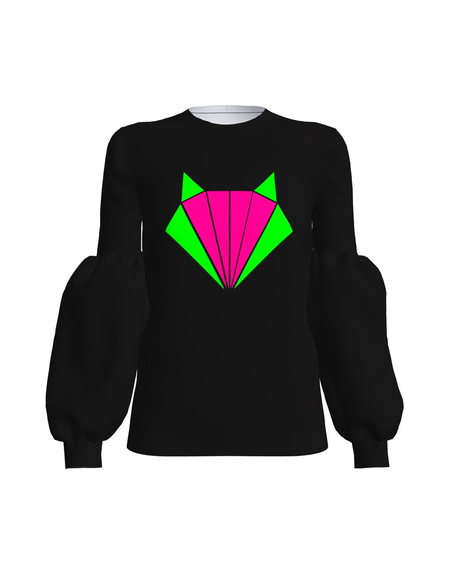 FOX ALICE SWEATSHIRT BLACK