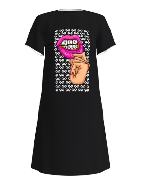 GIRL BOSS DRESS BLACK