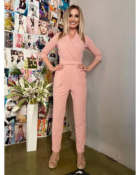 ELEGANT JUMPSUIT  BLUSH
