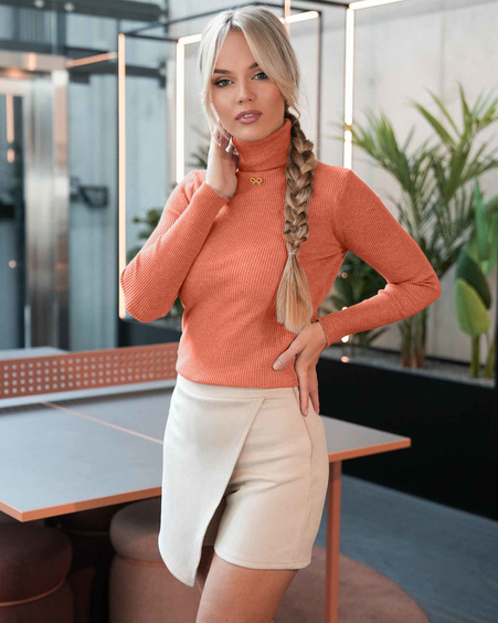 ELEGANZA PULLOVER ORANGE