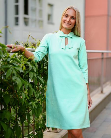 DOLLABLE QUARTER DRESS MINT