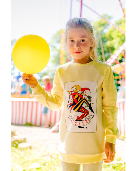 JOKKER KIDS SWEATSHIRT YELLOW