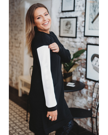 CUSTOM SIDE DRESS BLACK