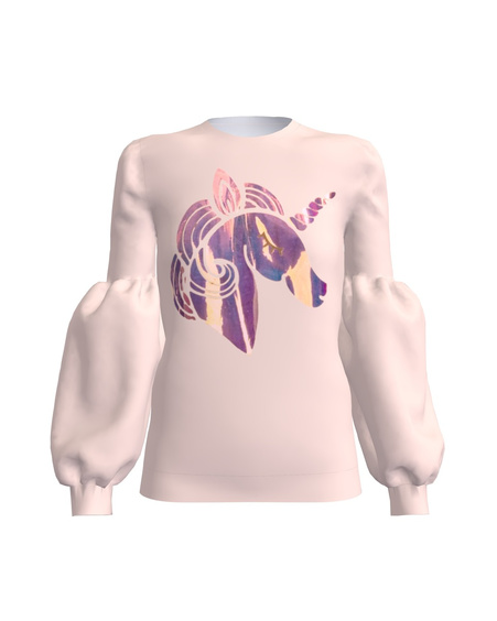 UNICORN ALICE SWEATSHIRT PEACHY