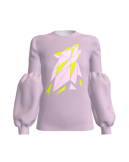WOLF ALICE SWEATSHIRT MAUVE