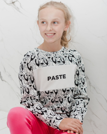 PASTE KIDS DOGS SWEATSHIRT