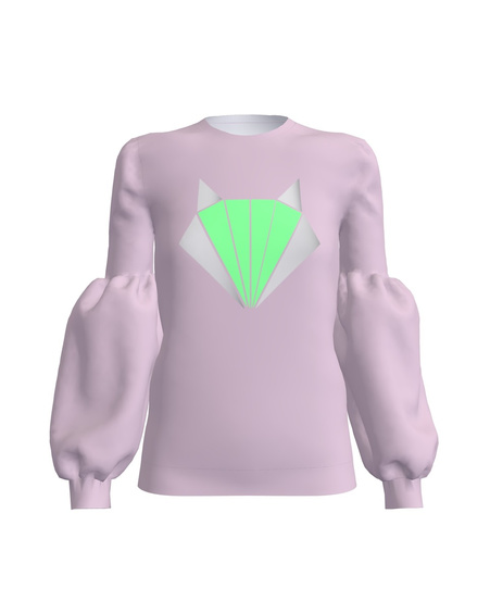 FOX ALICE SWEATSHIRT MAUVE