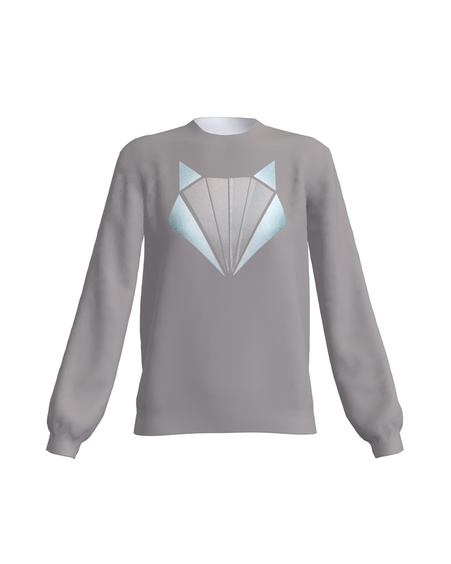 FOX GREY SWEATER DARK GREY