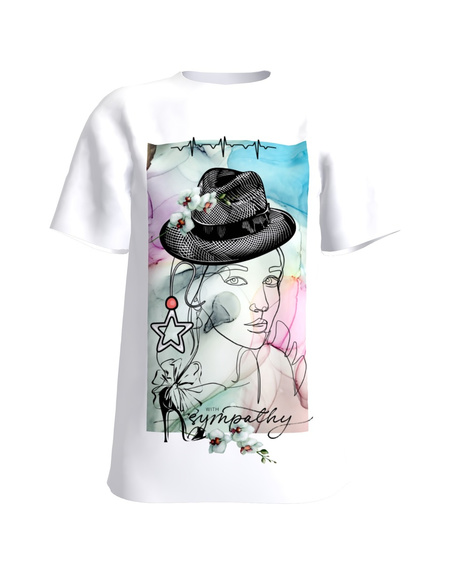 T-Shirt H UNISEX white