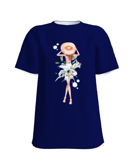 T-Shirt H UNISEX Navy blue