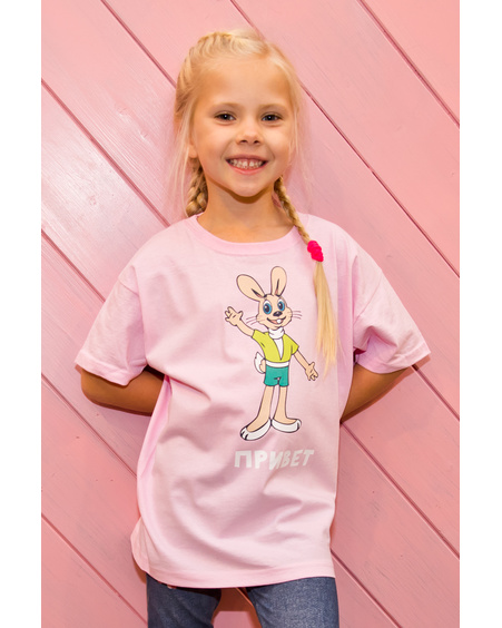 PRIVET KIDS T-SHIRT PINK