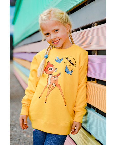KULLAPAI BAMBI KIDS SWEATSHIRT YELLOW
