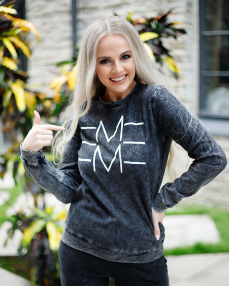EMME SWEATSHIRT ACID WASH
