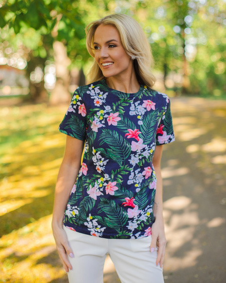LILY T-SHIRT BLUE