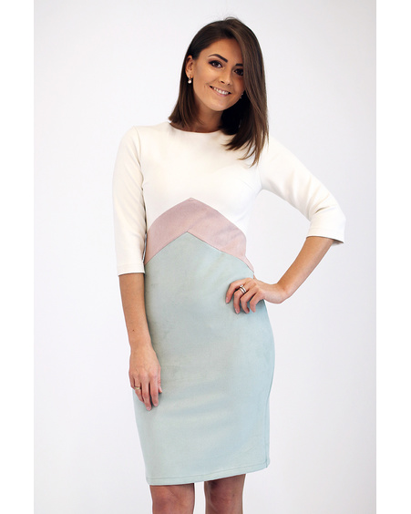 TRIO DRESS SUEDE PASTEL