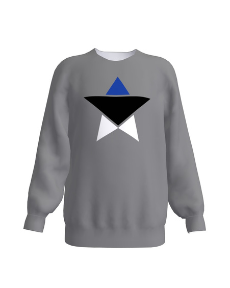 ESTONIAN STAR KIDS SWEATSHIRT DARK GREY