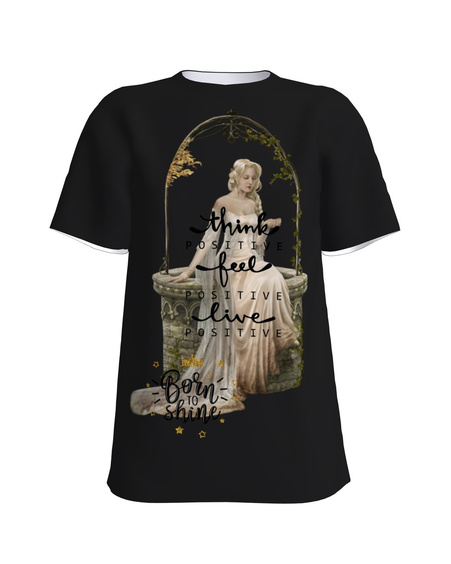 POSITIVE T-Shirt H UNISEX black