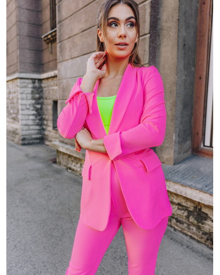 ELEGANT JACKET NEON PINK