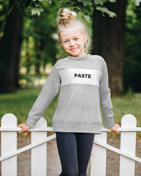 PASTE KIDS SWEATSHIRT GREY