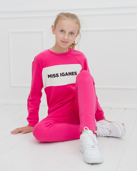 KIDS SWEATPANTS FUCHSIA