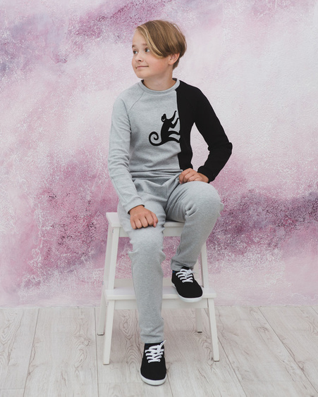 KIDS SWEATPANTS GREY