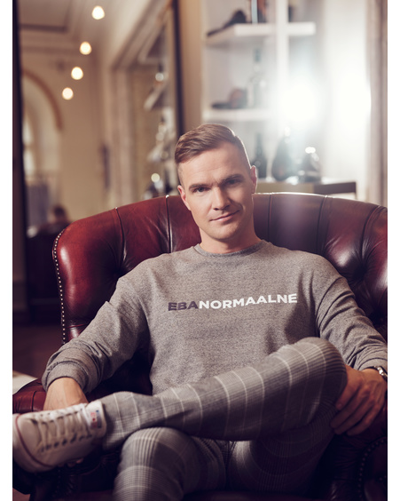 EBANORMAALNE GREY SWEATER UNISEX