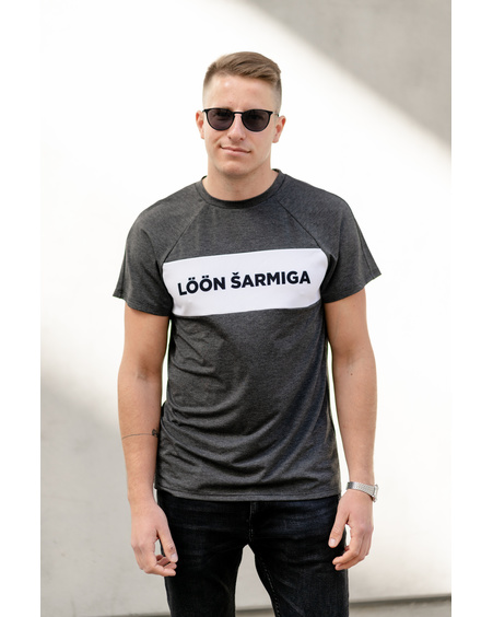 LÖÖN ŠARMIGA T-SHIRT GREY